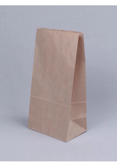 Softhomecraft Kraft Kağıt Torba, Sapsız, 12 24 8 Cm, 50 Adet 172432604