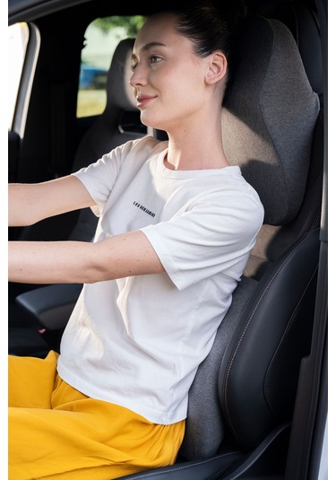 Ortopedik Visco Ofis Araba Koltuk Boyun Yastığı 39x31x14 Cm