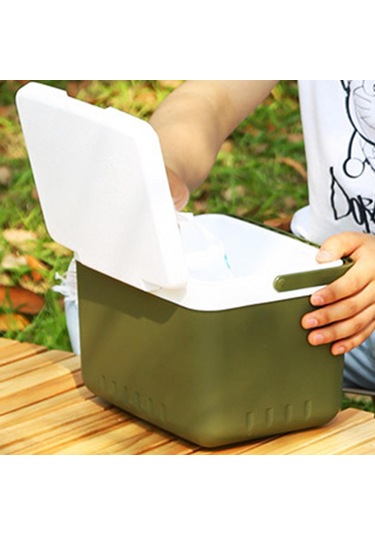 Dolıty Taşıma Için Soğutucu Çanta Depolama İkram Therma Yeşil Ordu Çok Renkli