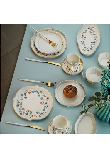 Aryıldız Lavinia 6 Kişilik 32 Parça Kahvaltı Takımı Çok Renkli