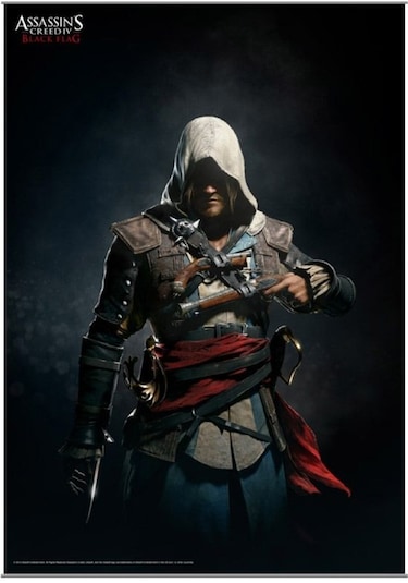 Assassins Creed IV Black Flag Wall Scroll Vol. 2 Rulo Duvar Afişi