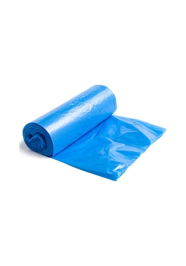 Çöp Torbası Jumbo Boy Mavi Çöp Poşeti 10'lu x 5 Paket