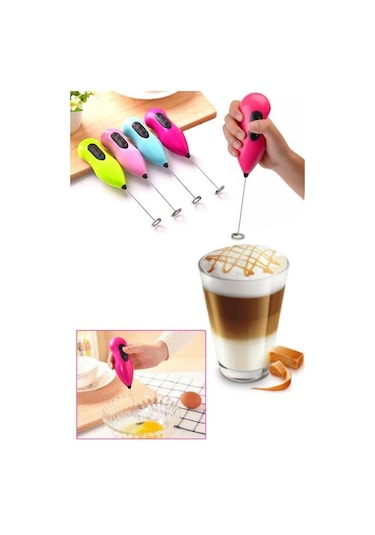 Kahve Süt Cappucino Pilli Köpürtücü Çırpıcı