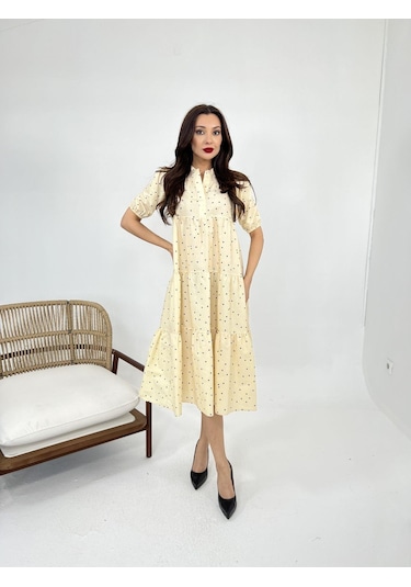 The İstanbul 5522 Elbise-bologna Altın