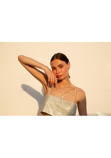 Reis T13378 Xl Slope Kolye Altın