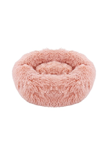 Geeroyoo Puding Kedi Yatağı Yumuşak Plüş Öz Oturma Isıtmalı