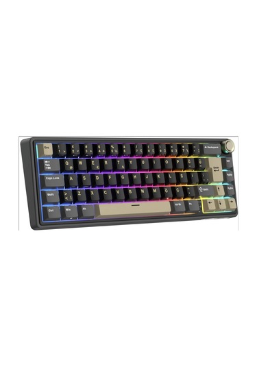 Royal Kludge R65 Phantom Rgb Türkçe Kablolu Gaming Klavye
