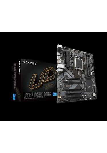 Gigabyte B760 DS3H 5333 MHz DDR4 Gaming LGA 1700 ATX Anakart