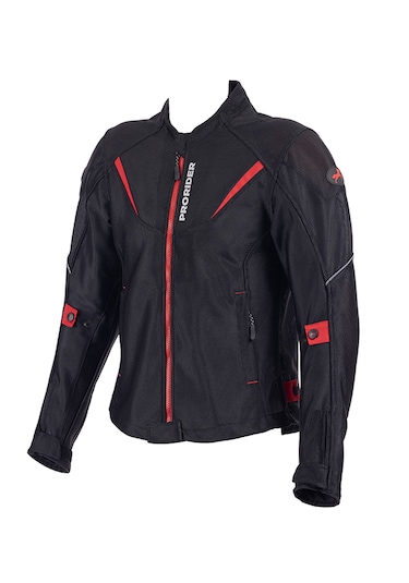 Prorider Windy Fileli Yazlık Zırh File Mod Motosiklet Montu Siyah