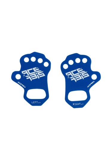 Jzcat Motosiklet Avuç İçi Aşınma Önleyici Ped Düşme Önleyici El Koruması Mavi XL