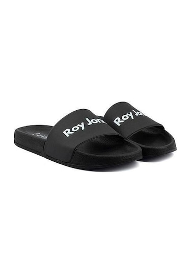 Roy Jones Summery Slide Erkek Siyah Günlük Terlik 8100 Siyah