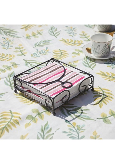 Suntek Peçetelik Dekorasyon Peçete Dispenseri Yatak Odası Siyah