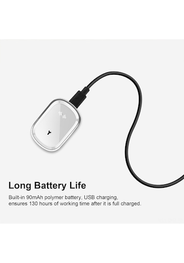 Aubyhe M1 Beyaz Ultrasonik Sinek Kovucu Bileklik - Kimyasal Yok, Çocuklar İçin Güvenli, Dış Mekan Taşınabilir, Pil İle Çalışır Sayı Göstergesi Yok