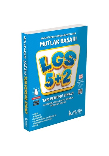 8.Sınıf LGS Mutlak Başarı 5+2 Deneme- Muba Yayınları