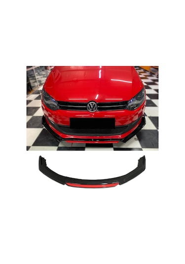 Volkswagen Polo Ön Tampon Altı Lip 4 Parça 2014-2018