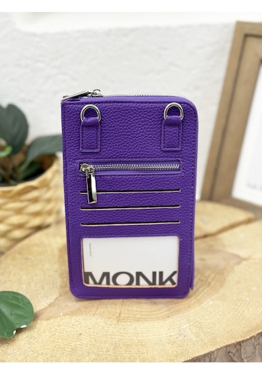 Monk Mw01 Telefonluk Cüzdan Kadın