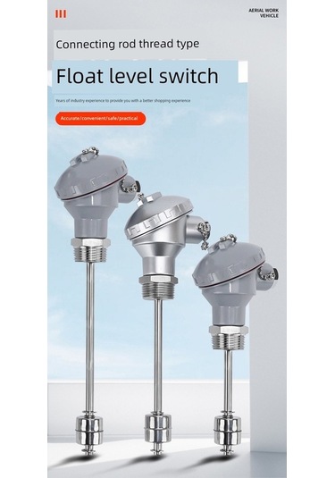Trendooze 304 Paslanmaz Çelik Sıvı Seviye Sensörü - 150mm Tek Şamandıra - Yurt Dışından