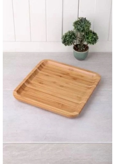 Balsa Kr2020 Bambu Kare Tabak 20 Cm