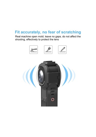 Insta360 One Rs 1 İnç 360 Baskısı İçin Puluz Lens Koruma Koruyucu Kapak