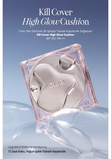 Clio Kill Cover High-glow Cushion+ Refill SPf50+ Pa++++ 2 Lingerie