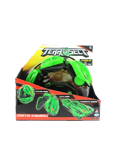 Mega Terrasect Dönüşen Uzaktan Kumandalı Araç Yeşil