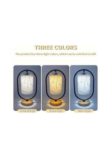 Willowhaven 1 Adet Usb Şiir Masa Lambası, Kırmızı Uçurum Ve Lantern Koleksiyonu Yatak Başı Okuma Lambası