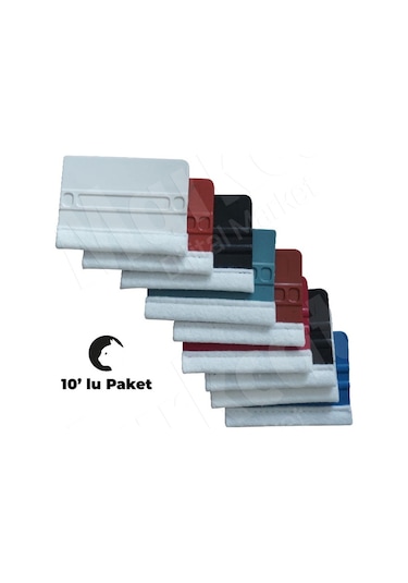 Keçeli Ragle 10 Adet Folyo & Cam Filmi Yapıştırma Aparatı