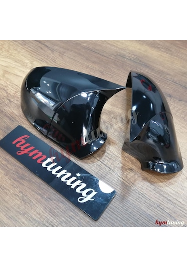 Vw Golf 5 Yarasa Ayna Kapağı - Parlak Siyah Abs Plastik. 04-09