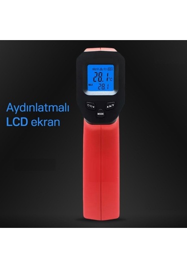 Dt8380fc Kızılötesi Lazerli Termometre 380 C
