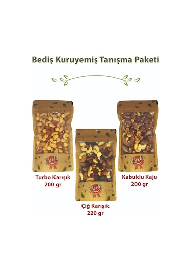 Bediş Kuruyemiş Tanışma Paketi 450 G
