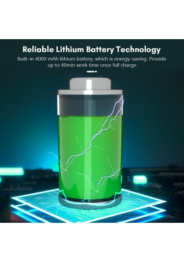 Youmex Yeşil Usb Şarjlı Ev/araç El Fırçası Süpürgesi - 3'ü 1 Arada Hava Pompa Ve Blower Fonksiyonu, 9000pa Emme Gücü, İçinli Lityum Pil