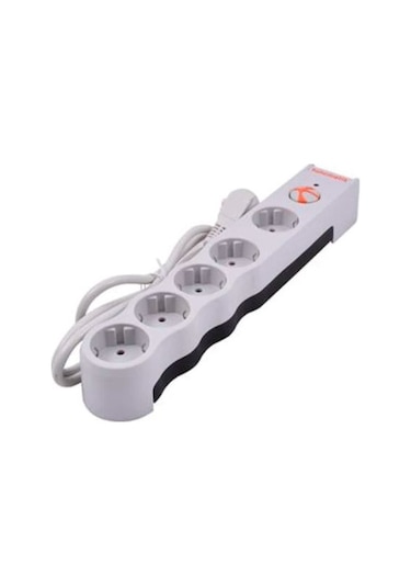 Tunçmatik Powersurge TSK6134 5'li Akım Korumalı Priz 1.5 M Beyaz
