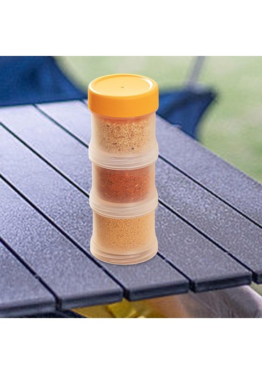 Suntek Taşınabilir Açık Kavanoz Kompakt Yüksek-3-katman Sarı