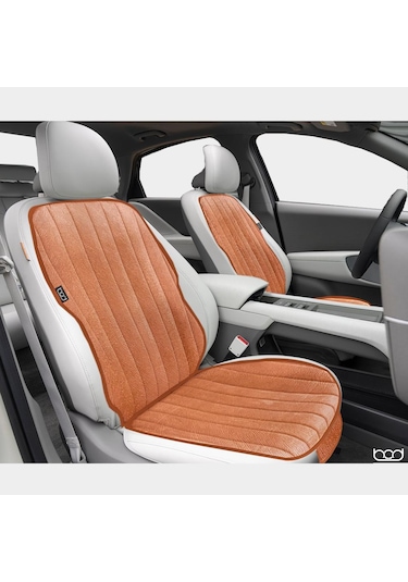 Bod Vodina Serisi Tay Tüyü Cepli Oto Koltuk Minder Seti Koltuk Koruma Kılıfı Ön Arka Set Taba
