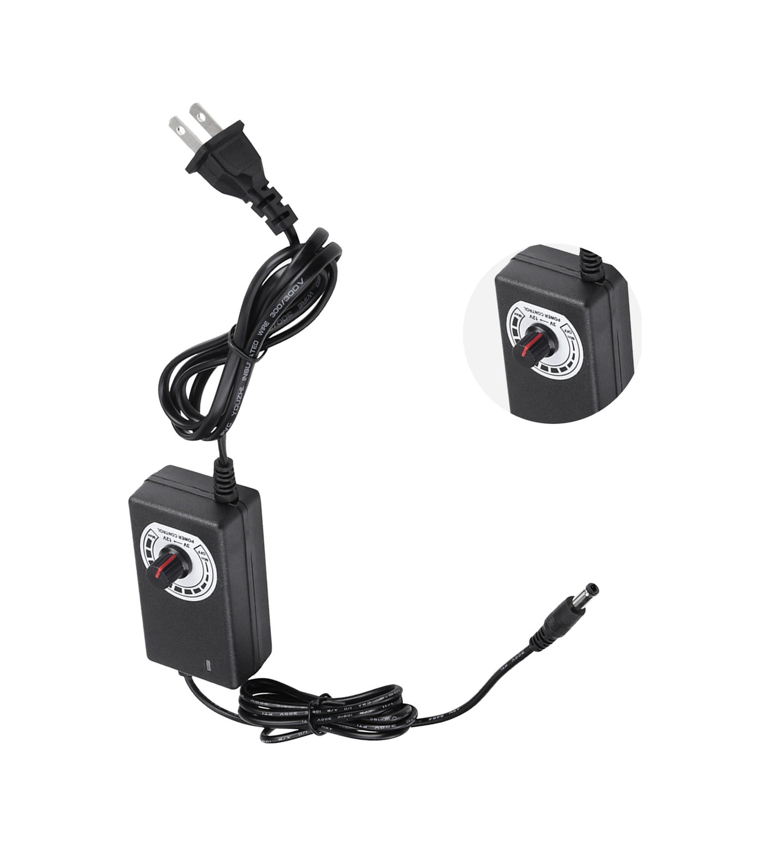 Tenfowee 3-12v Ayarlanabilir Dc Güç Adaptörü Abd Tipi, 110-240v Girişi - 2a Akım, Filtreli, Anti-parazit, Fan/su Pompa Uyumlu