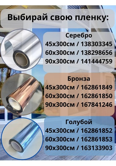 Reniola Ayna Film Güneş Koruyucu 90x300 Cm 167841246