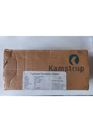 Kamstrup 162m Elektrik Sayacı