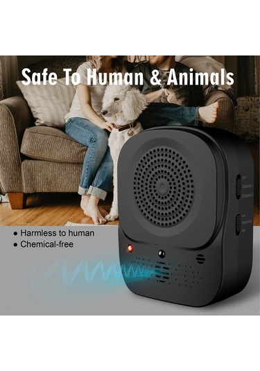 Geeroyoo Uzaktan Kumandalı Ultrasonik Köpek Havlama Durdurucu, Ip45 Su Geçirmez, 4 Modlu, Tüm Irklar İçin