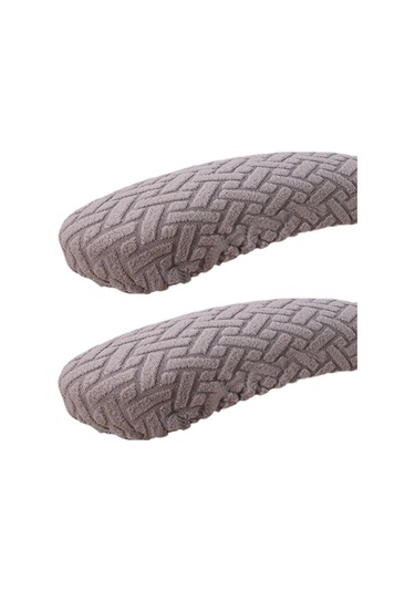 Suntek 2 Adet Ofis Koltuğu Kol Dayama Kılıfları AÇIK GRİ