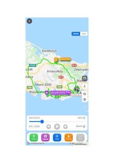 Turkcell Hatlı 140 Fonksiyonlu Araç Takip Sistemi