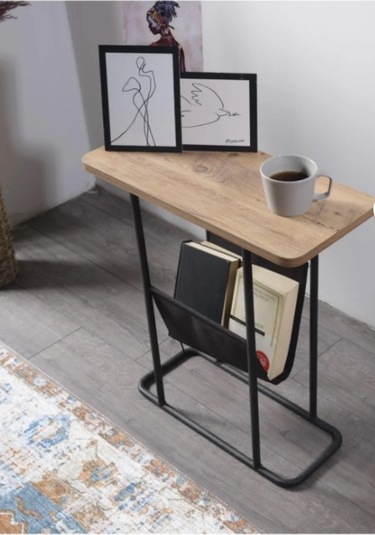 Viyole Yan Sehpa Dergilik