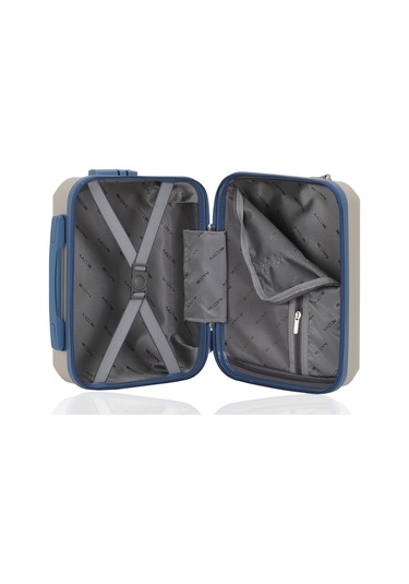 Mçs Polipropilen 3lü Valiz Seti Büyük & Kabin & Makyaj V374 S24sy1000081-set 11149 Kemik/sky Blue Kemik - Açık Mavi