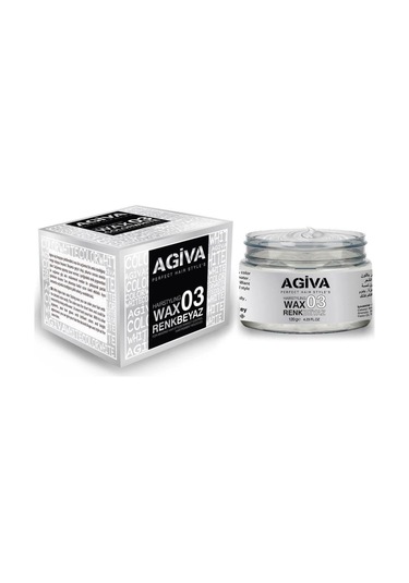 Agiva Hairstyling Color 03 Wax Beyaz 120 G