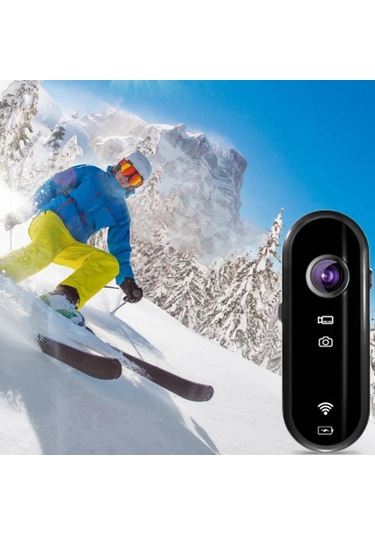 Çok Fonksiyonlu Kamera 1080p Hd Kamera Wıfı Cep Telefonu Ara Bağlantısı Black Cycling Kit Black Cycling Kit Siyah