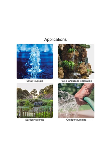 Kosona Zyw680 Dcsuşlu Motorlu Pompa - Dc12v 3m, Yüksek Verim, Düşük Gürültü, 750l/h Akış Hızı, Ev Kullanıma Uygun