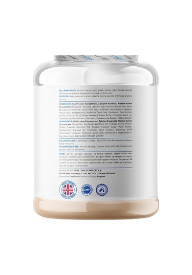 Supplementler Casein Protein 1000 Gr Çikolata