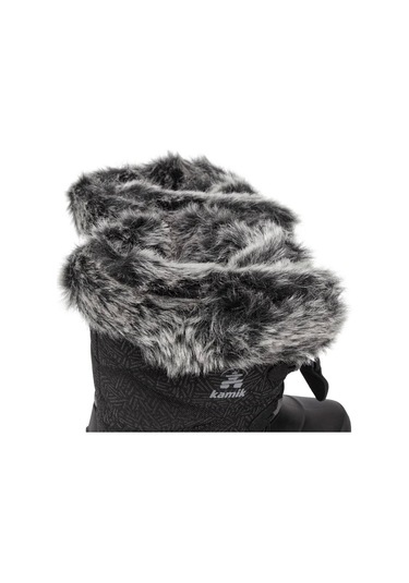 Kamik Kamık Snowangel Unısex Çocuk Bot Siyah Siyah