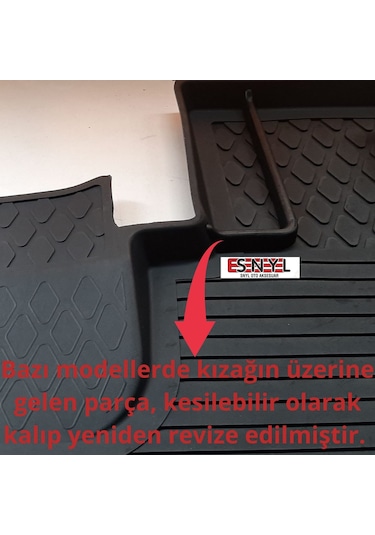 Citroen Berlingo 2019 Sonrası Refref 4D Araca Özel Havuzlu Paspas
