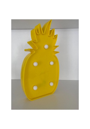 Ananas Figürlü Led Lamba Sarı Renk Çok Renkli