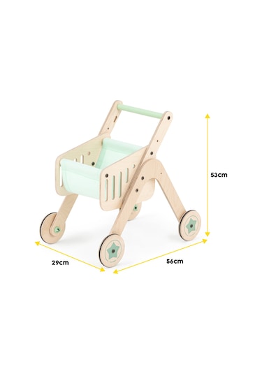 Trio Shopper Yürüteç - Oyuncak Avm Arabası